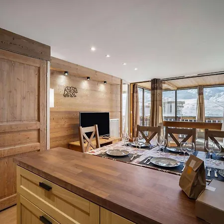 Cozy Renovated With Panoramic Mountain View - Le Serac Val Thorens